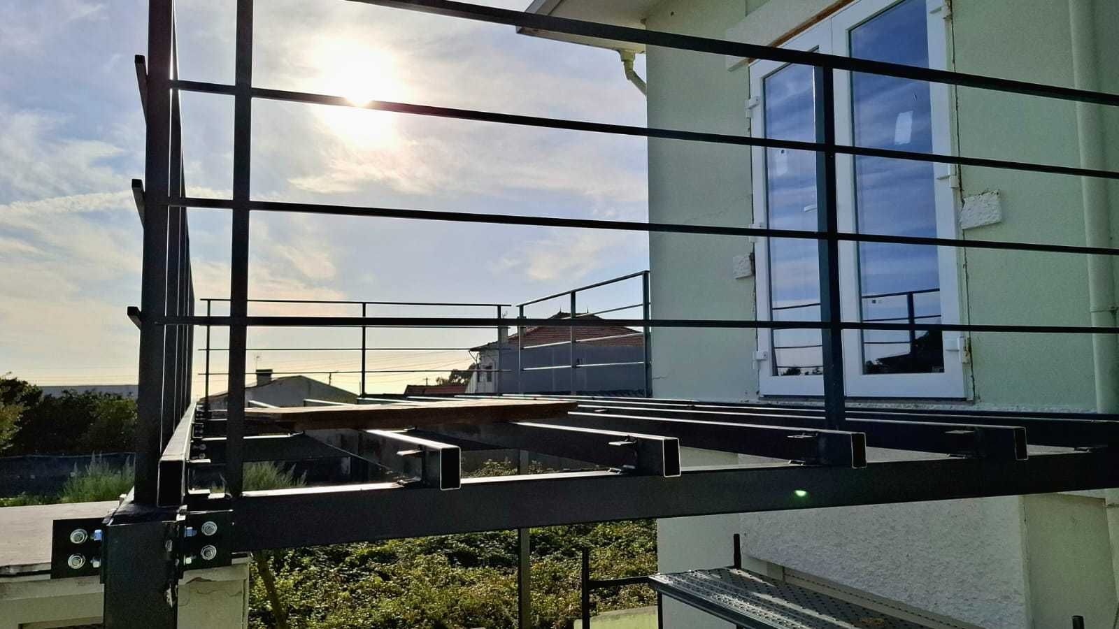 Mezanino Sob Medida – Estrutura de Aço