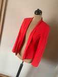 40 42 czerwony zakiet marynarka blazer narzutka xl
