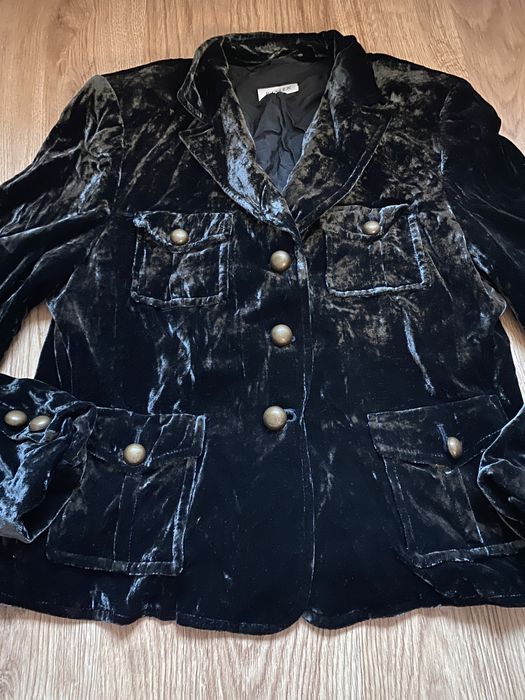 Kurtka marynarka Jedwabny aksamit Basler