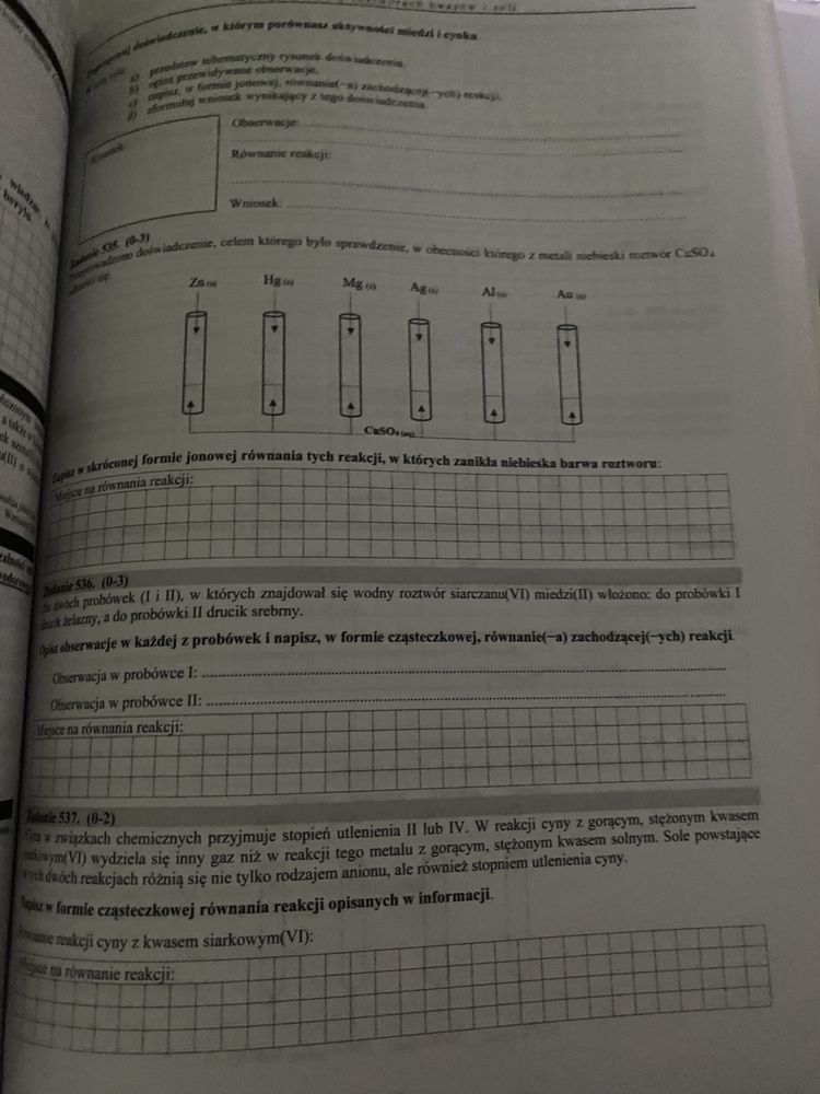 Zbiór zadań CHEMIA 3 Witowski