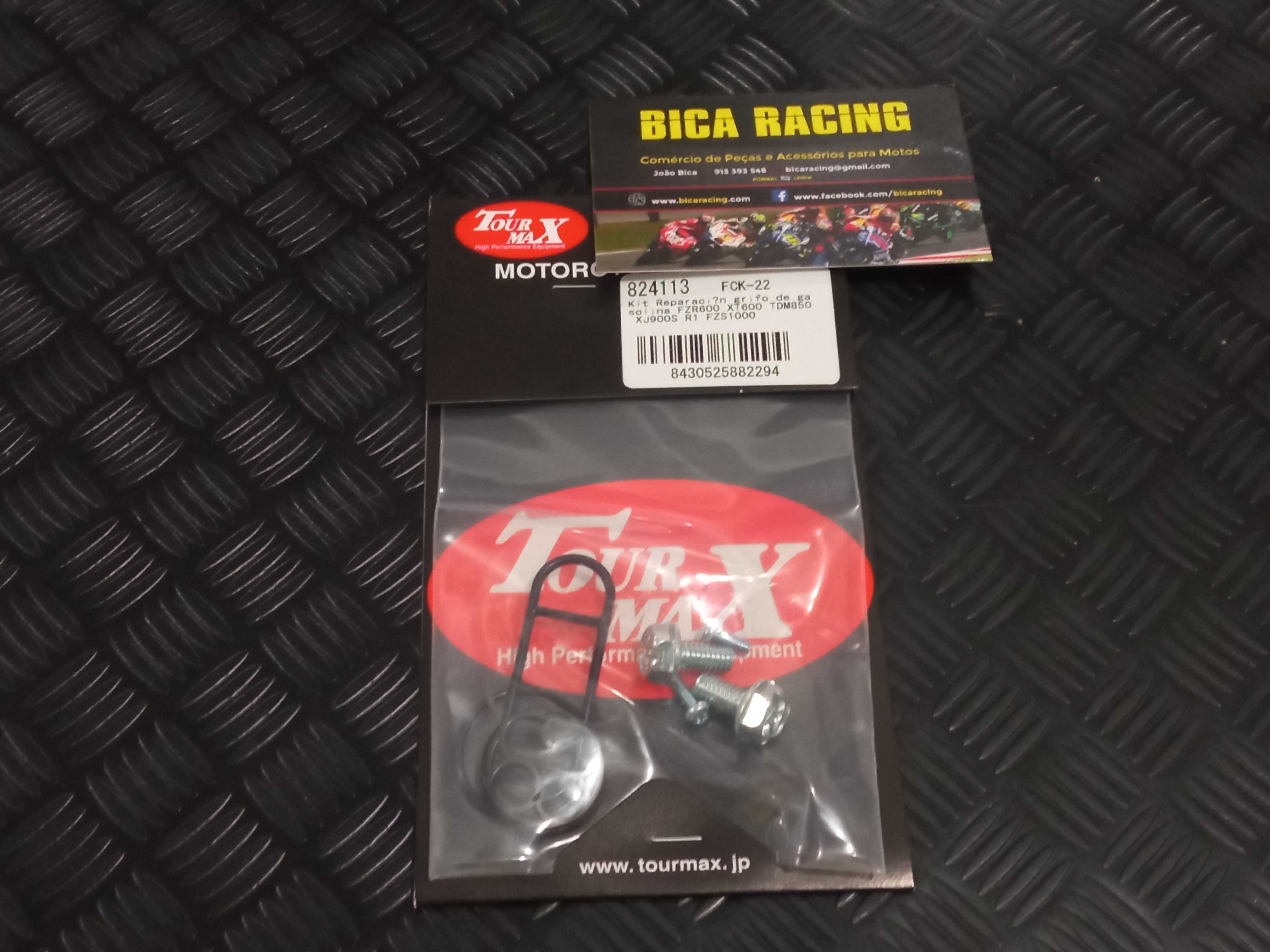 Kit reparação torneira gasolina Tourmax Suzuki Yamaha Honda kawasaki