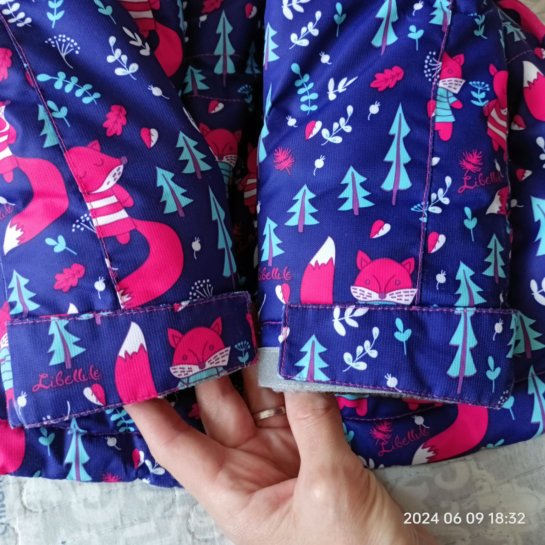 Зимовий комплект куртка, напівкомбінезон babyline libellule 98 р.