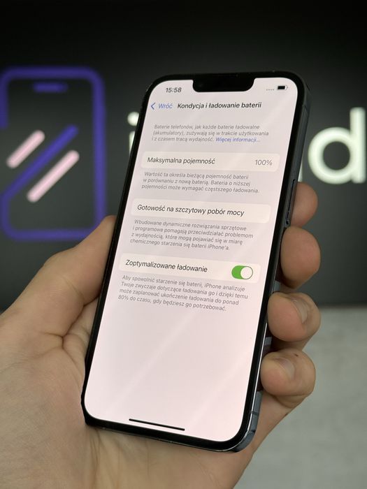 RATY 0% iPhone 13 Pro 256GB BATERIA 100% GWARANCJA 12 miesięcy!!!