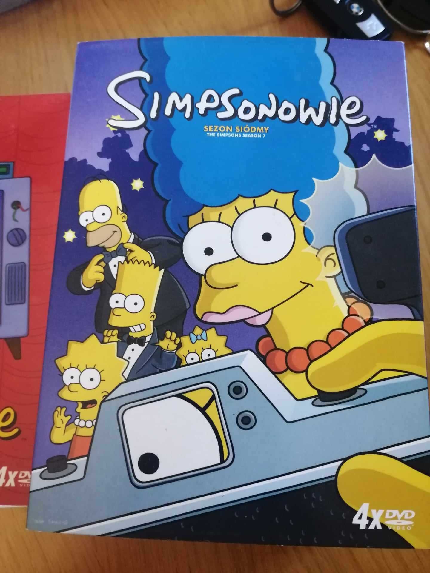 The Simpsons Simpsonowie 7 Sezonów DVD Sezon 1, 2, 3, 4, 5, 6, 7