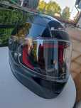 Kask motocyklowy Ls2 czarny błyszczący stan bardzo dobry