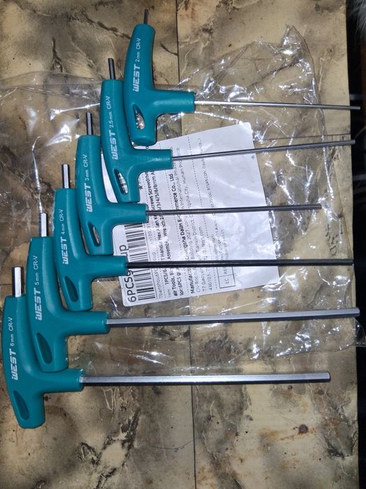 Klucze imbusowe zestaw