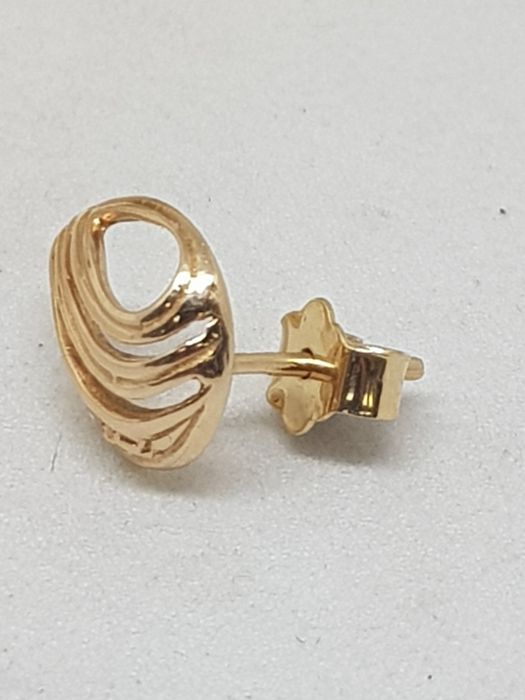 Złote kolczyki na sztyft złoto 585
