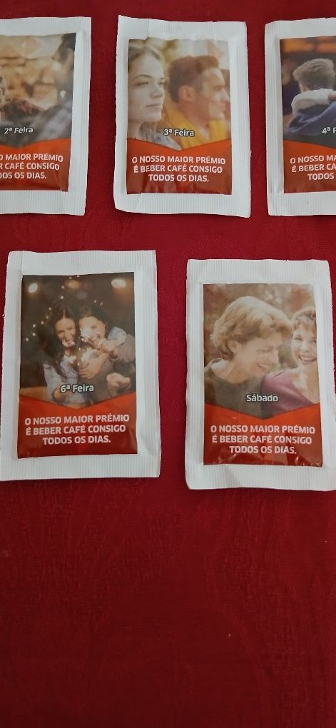 Pacotes de açúcar Delta, série completa