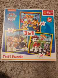 Psi patrol puzzle Trefl 3w1