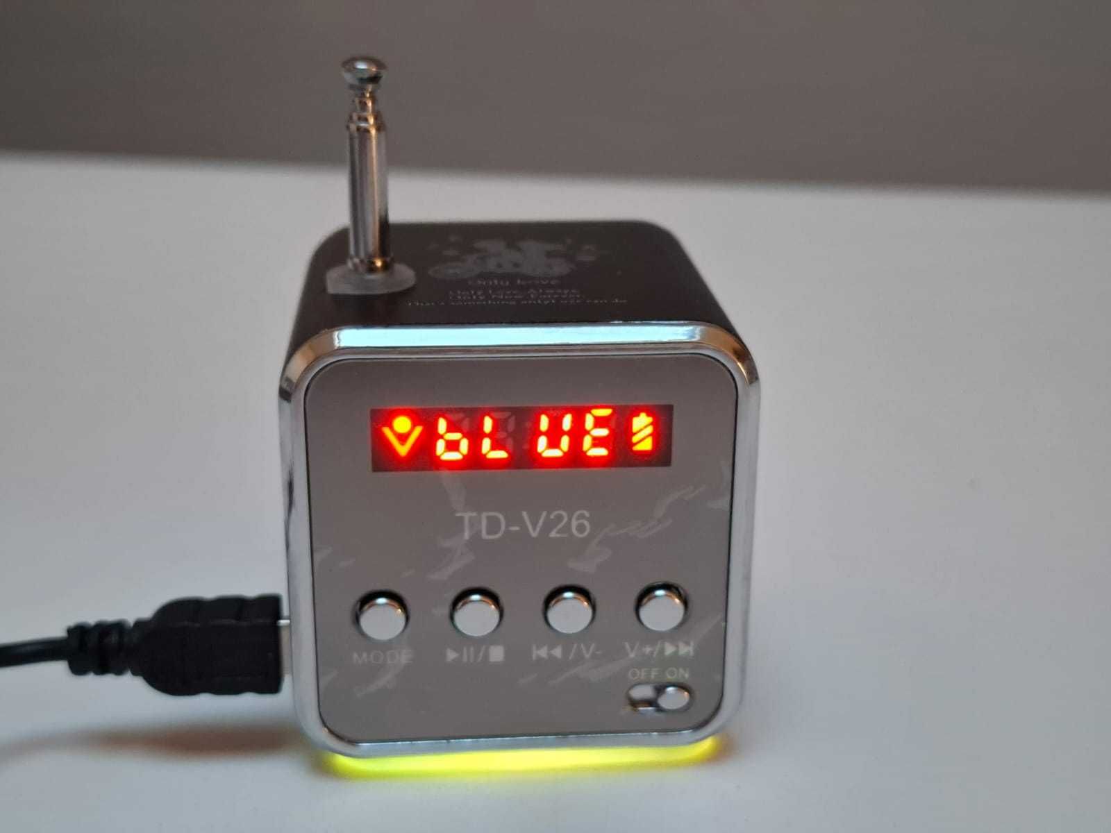 Mini Radio Bluetooth TF