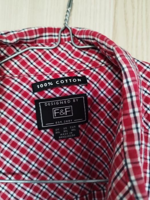 Duża koszula w kratę 3XL