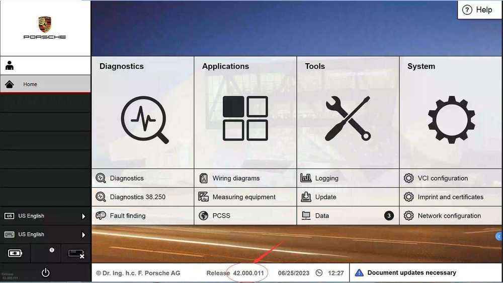 NAJNOWSZY Porsche Piwis 3 ZESTAW + Laptop Interfejs diagnostyczny