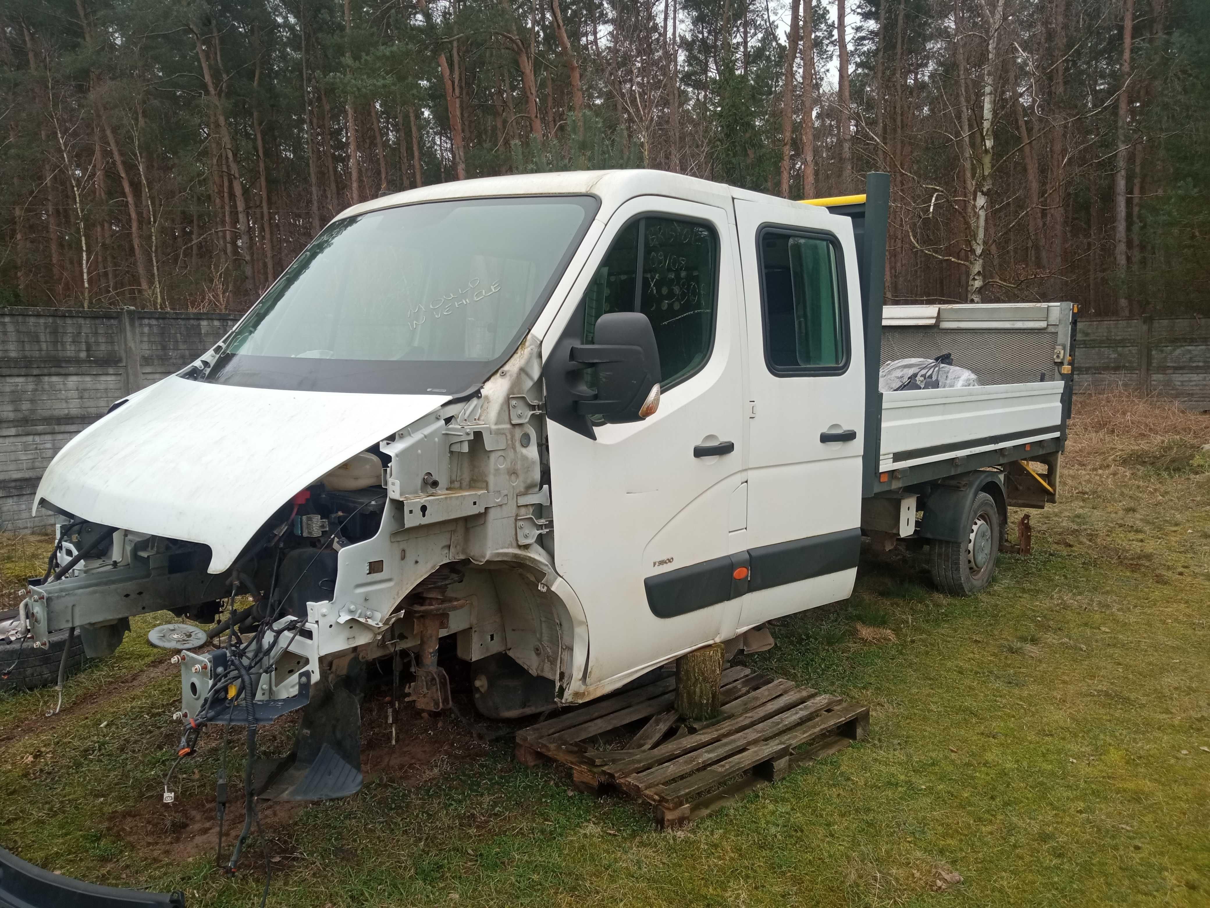 Ćwiartka, podłużnica Renault Master III, Opel Movano B dubel kabina