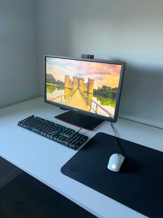 PC Gaming + Monitor 144Hz + Teclado mecânico HyperX + SS Rival 100