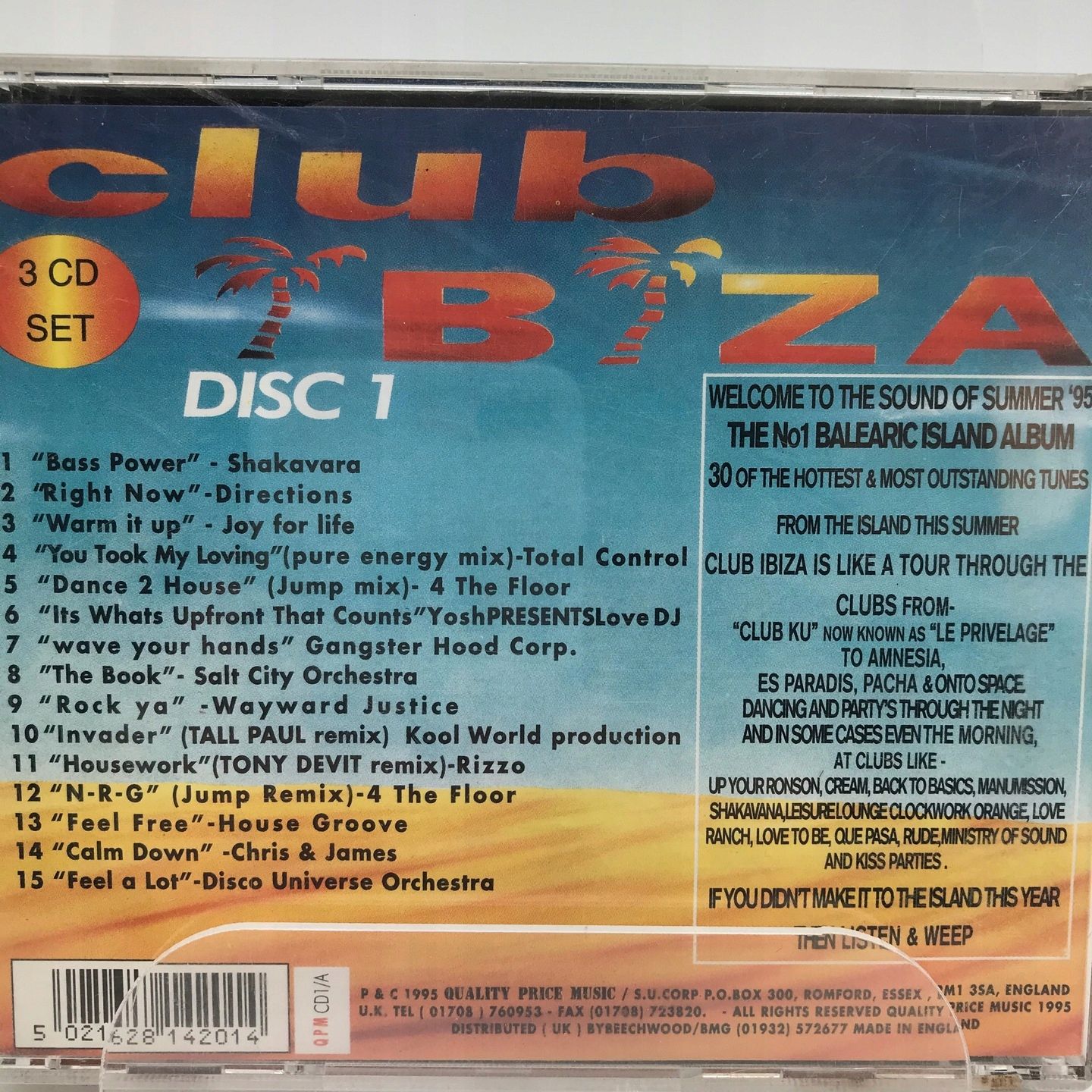 Cd - Various - Club Ibiza Disc 2