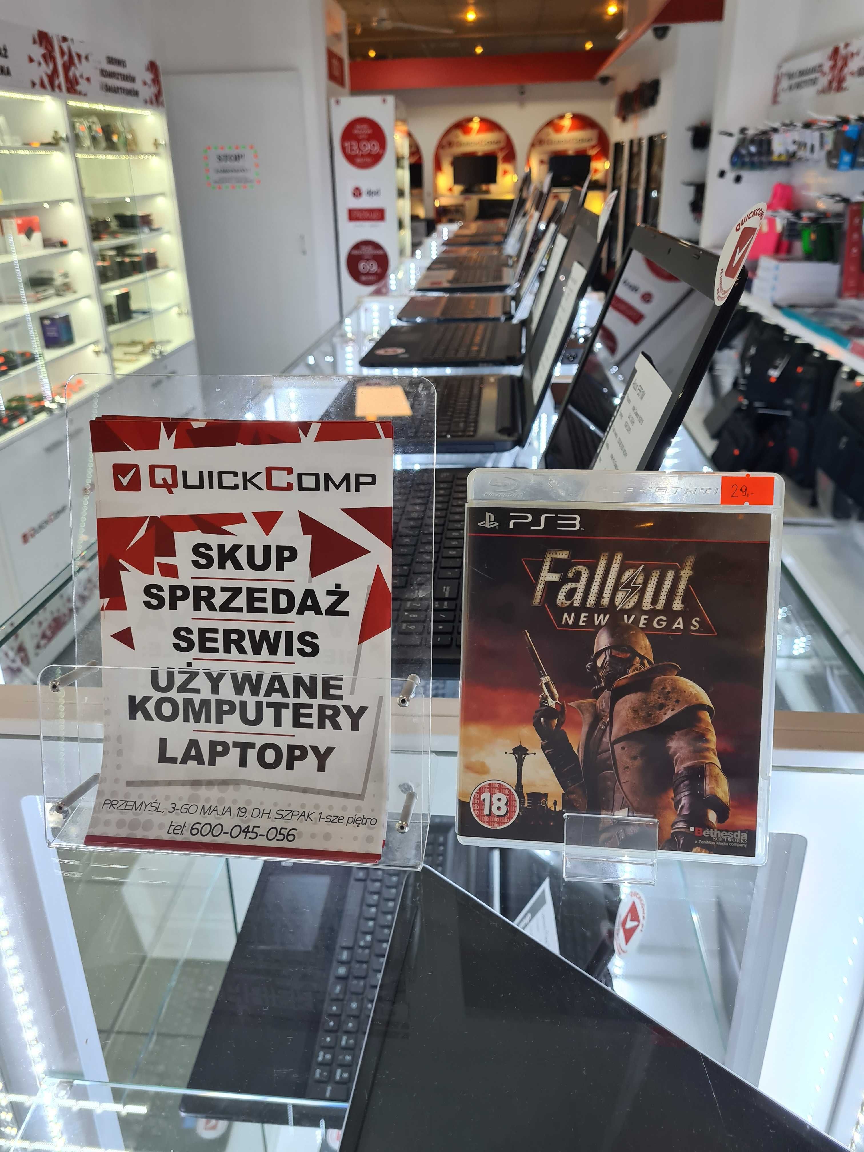 Gra PlayStation 3 PS3 Fallout New Vegas Gwarancja 1 Rok QUICK-COMP