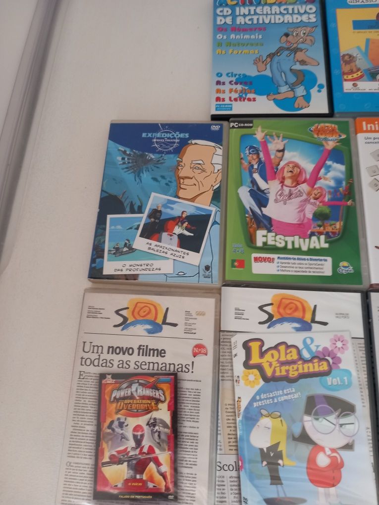 Dvd infantis originais
