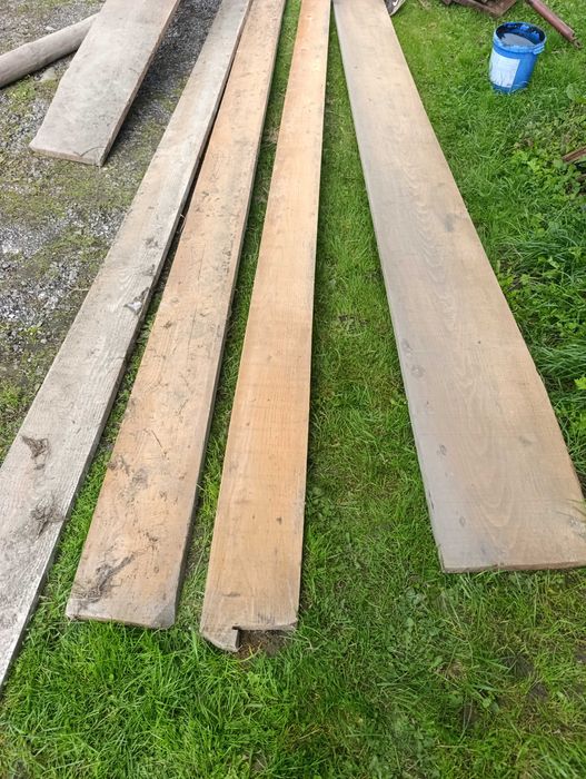 deski,foszty  3,8mm, suche szer, 41,5 cm...