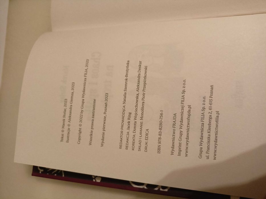 Książka "Chaos i spółka na tropie" nowa