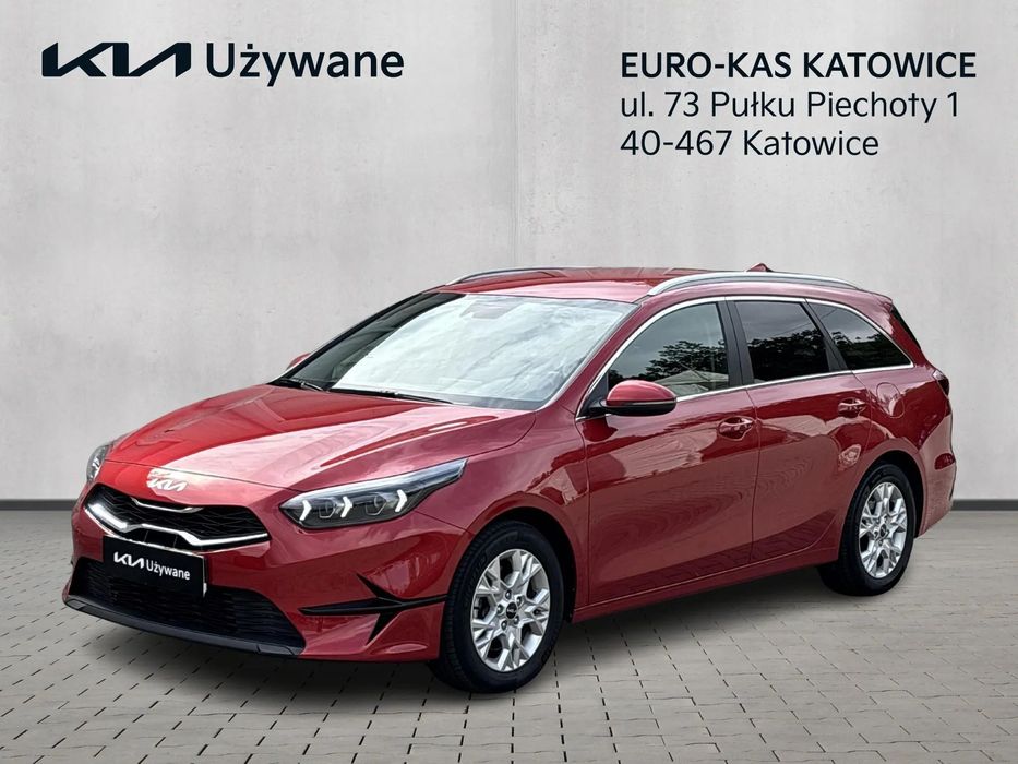 Kia Ceed 1-WŁ / 1.5 T-GDI 160 KM / Automat / Gwarancja KIA / Bogate wyposażenie