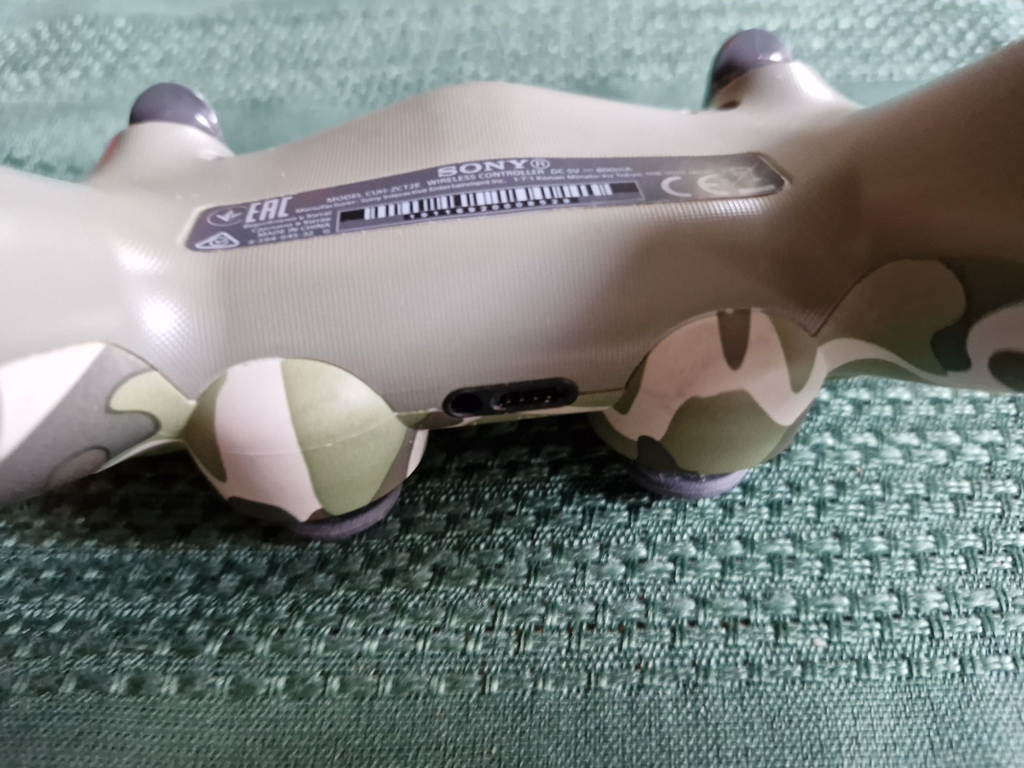 Kontroler PS4 dualshock V2 zielony Camo