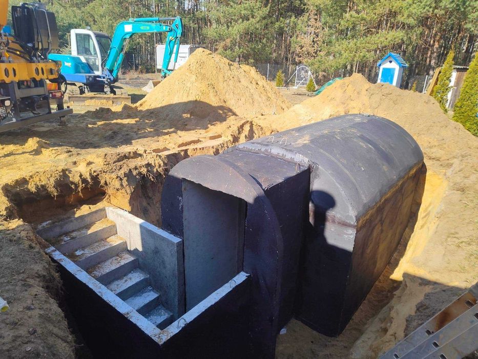 Piwniczka betonowa ziemianka ogrodowa