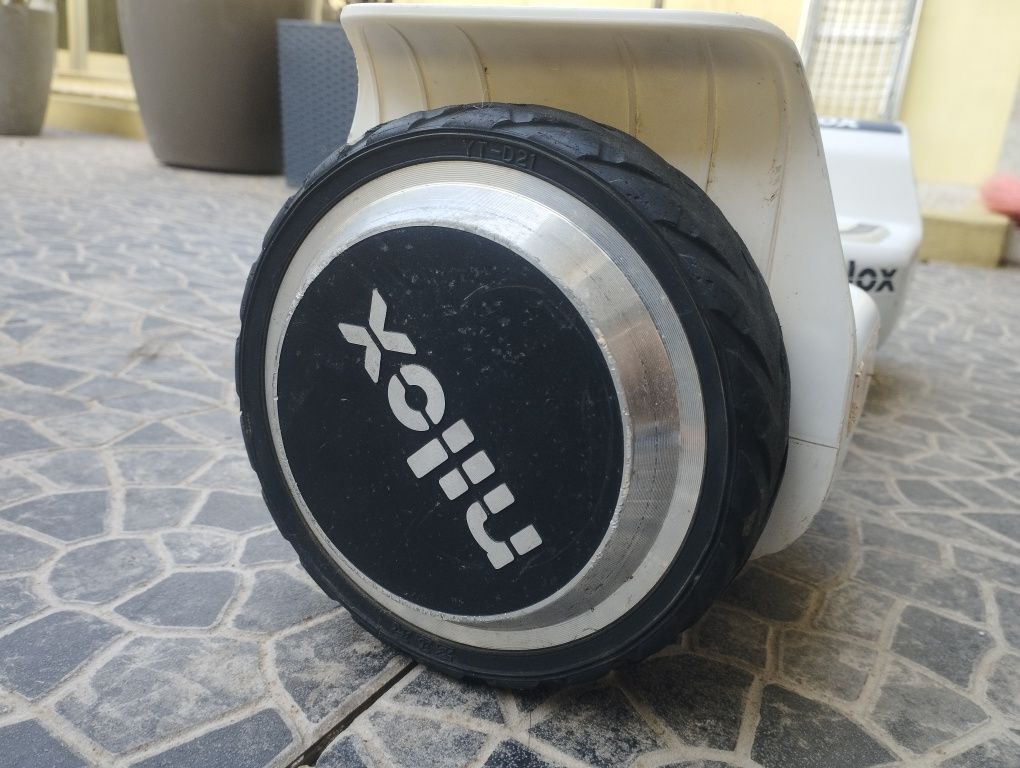Hoverboard nilox de pneu borracha
