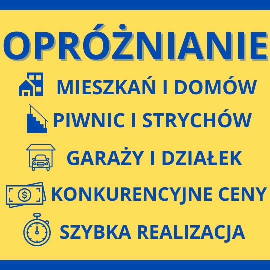 Opróżnianie Mieszkań Domów Sprzątanie Piwnic Garaży Wywóz Gabarytów