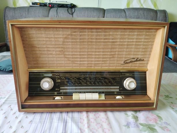 Stare radio lampowe Saba - sprawne - stan kolekcjonerski