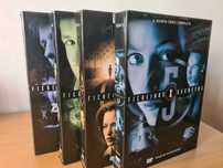 Temporadas 5, 6, 7 e 8 de "X Files" (Ficheiros Secretos) em DVD