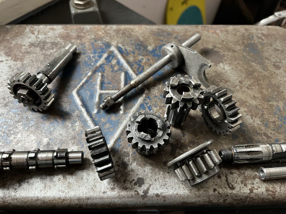 Romet 50T1 Ogar 205 Motorynka skrzynia 3 biegowa biegow 019