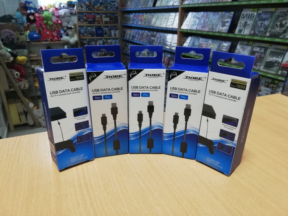 Kabel Mini USB do ładowania Pada Sony Dualshock 4 PS4 PS5 Playstation