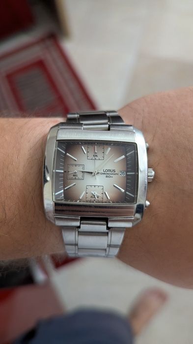 Часы Lorus chronograph alarm, годинник будильник Seiko