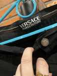 Spodnie versace czarne