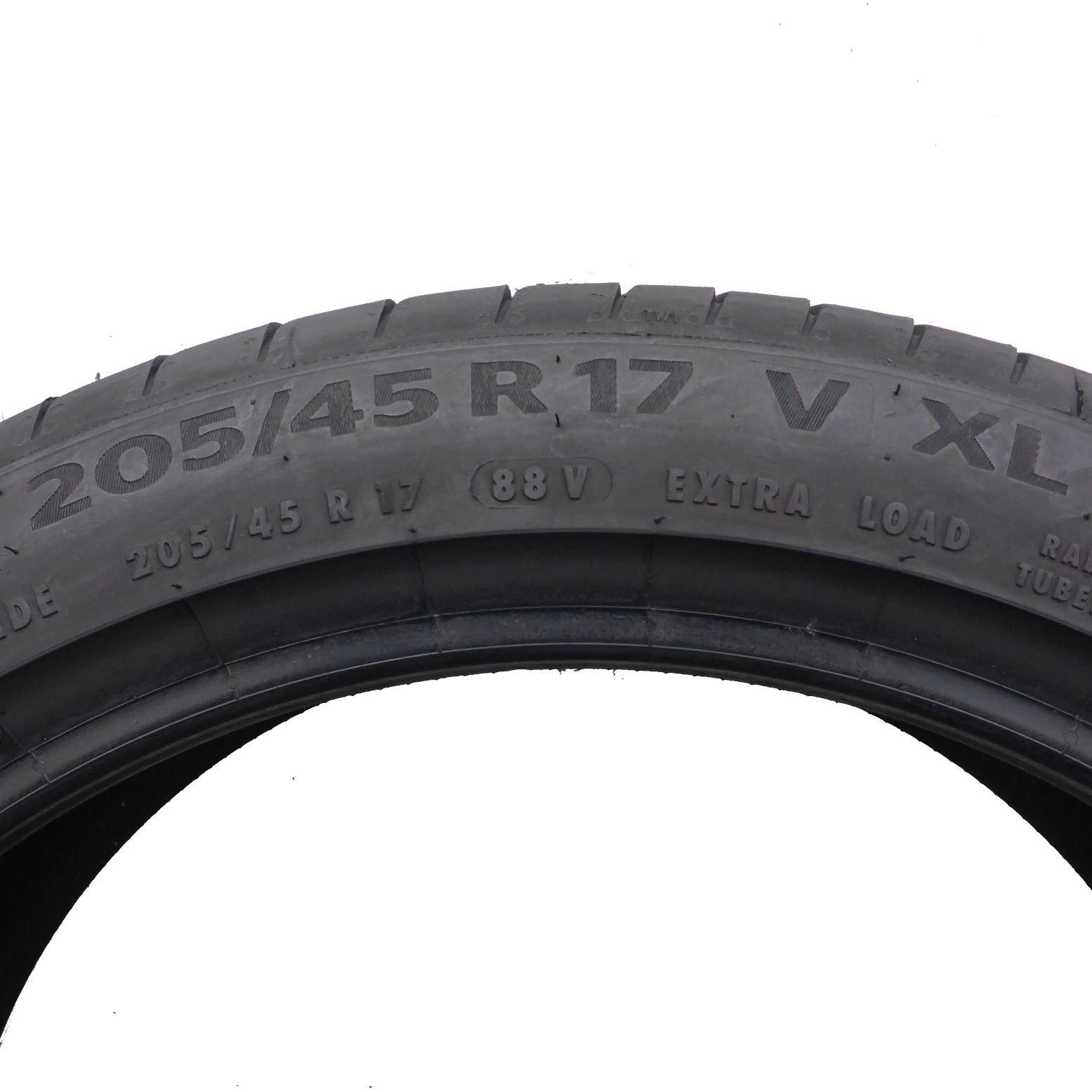 Opona 205/45/17 Continental 205/45R17 88V XL Letnia 2021 7mm Jak Nowa