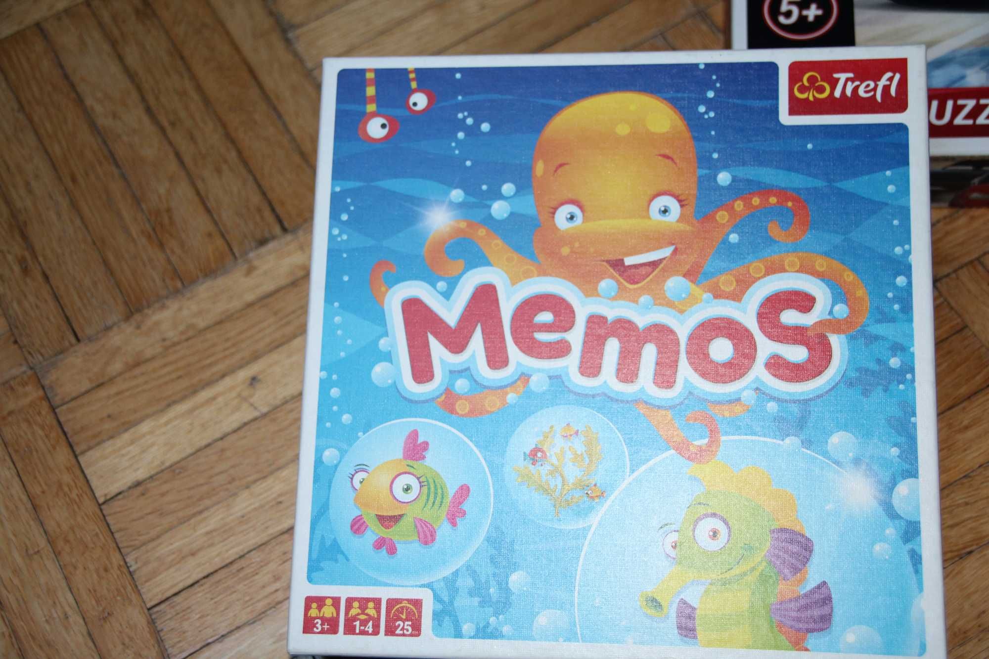 gra dla dzieci 3+ MEMOS - Trefl