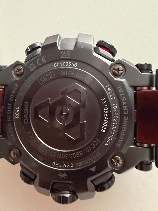 Zegarek Casio G-Shock MTG-B3000 1AER Czerwony
