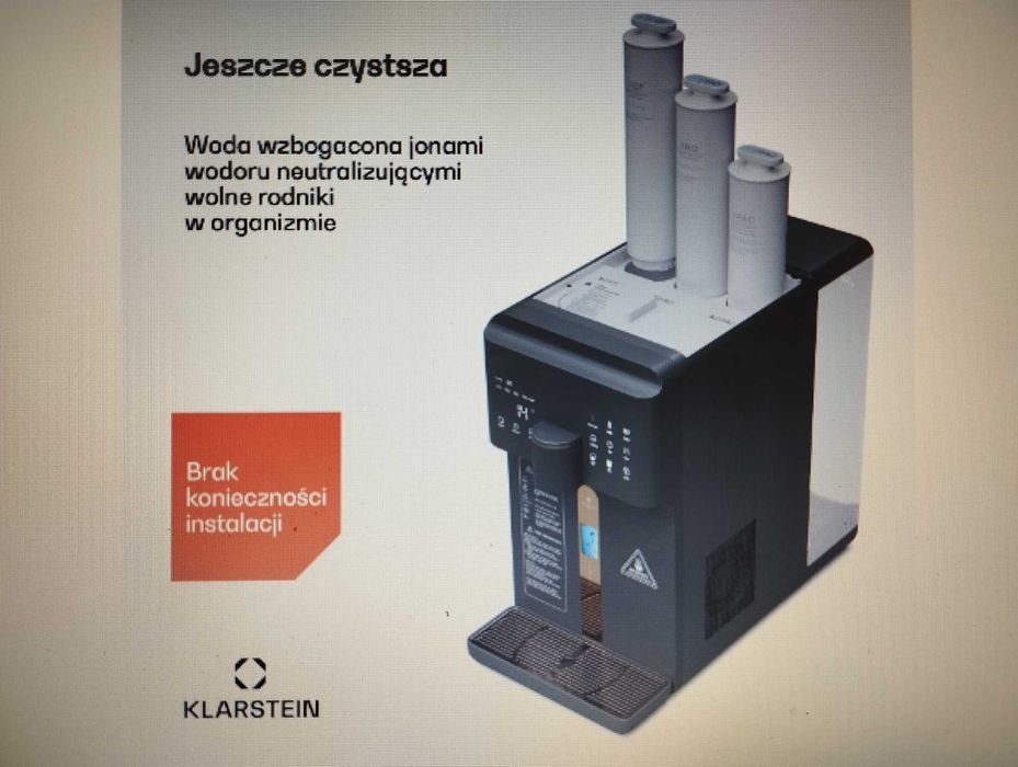 AquaFina 6L, uzdatniacz wody, 5-stopniowa filtracja,dystrybutor