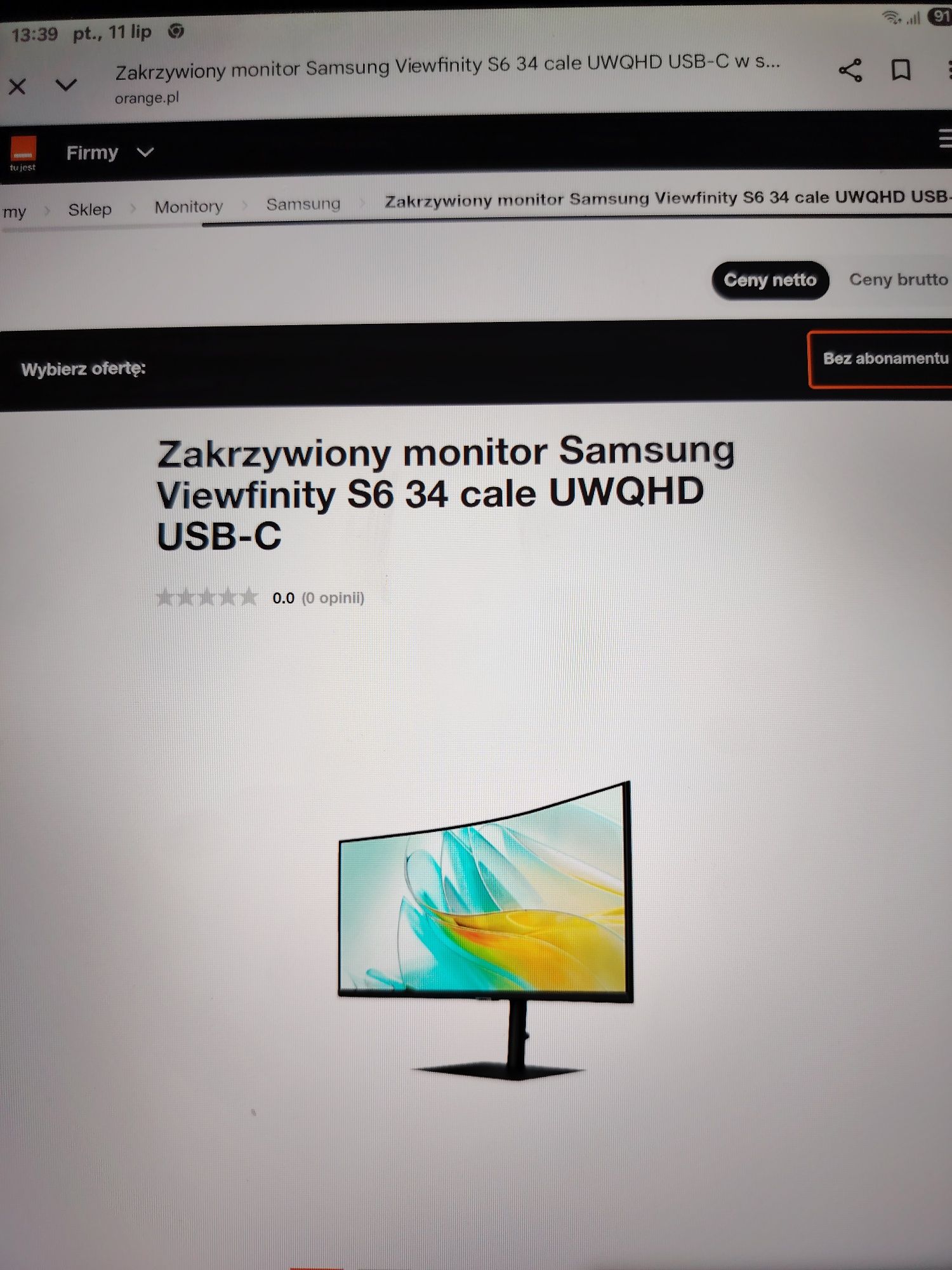 Monitor komputerowy