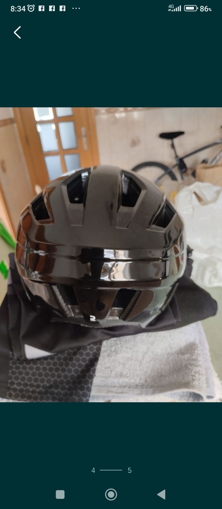 Capacete rockrider tamanho L