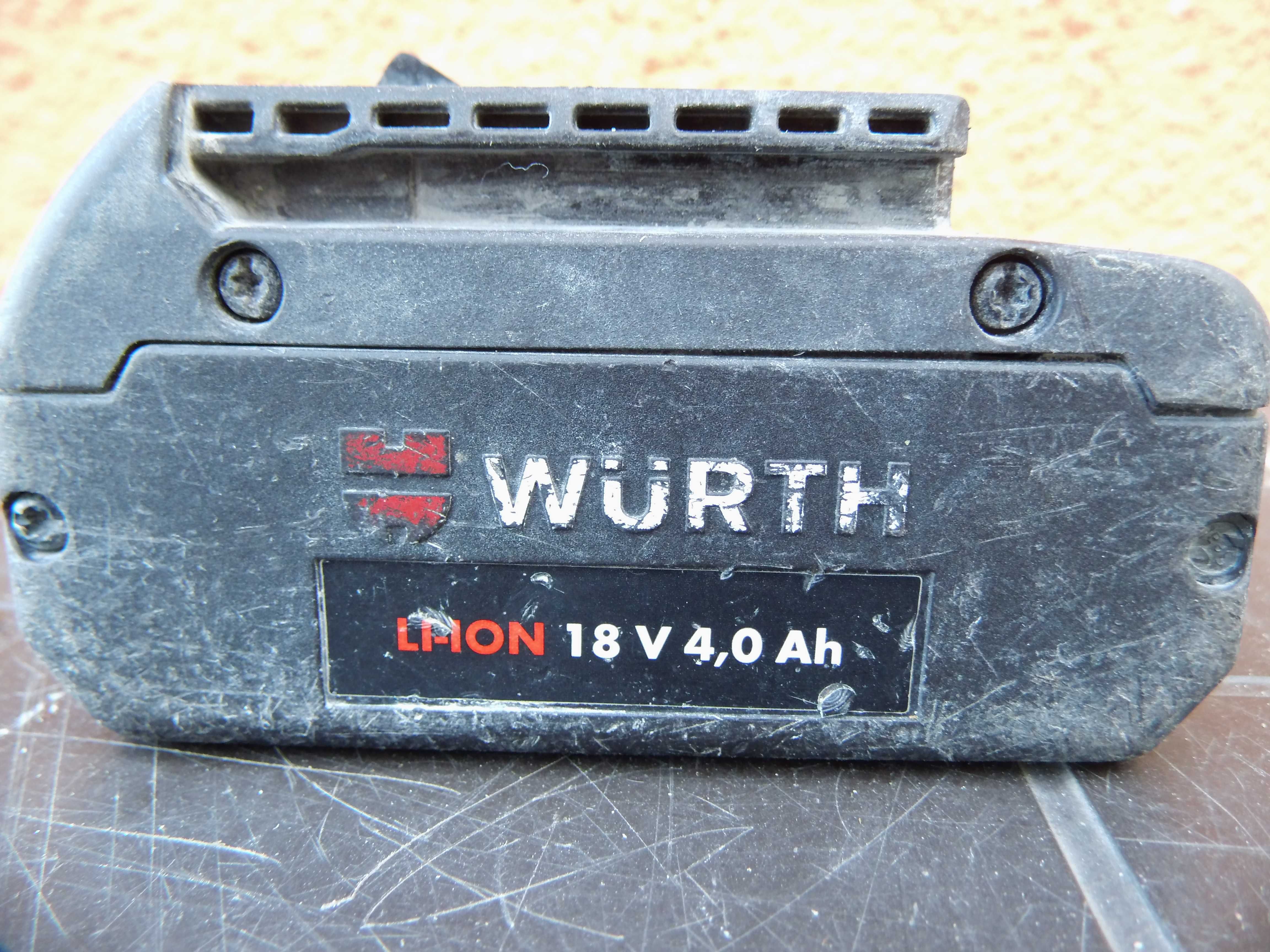 Akumulator Li-Ion 18V 4Ah Würth