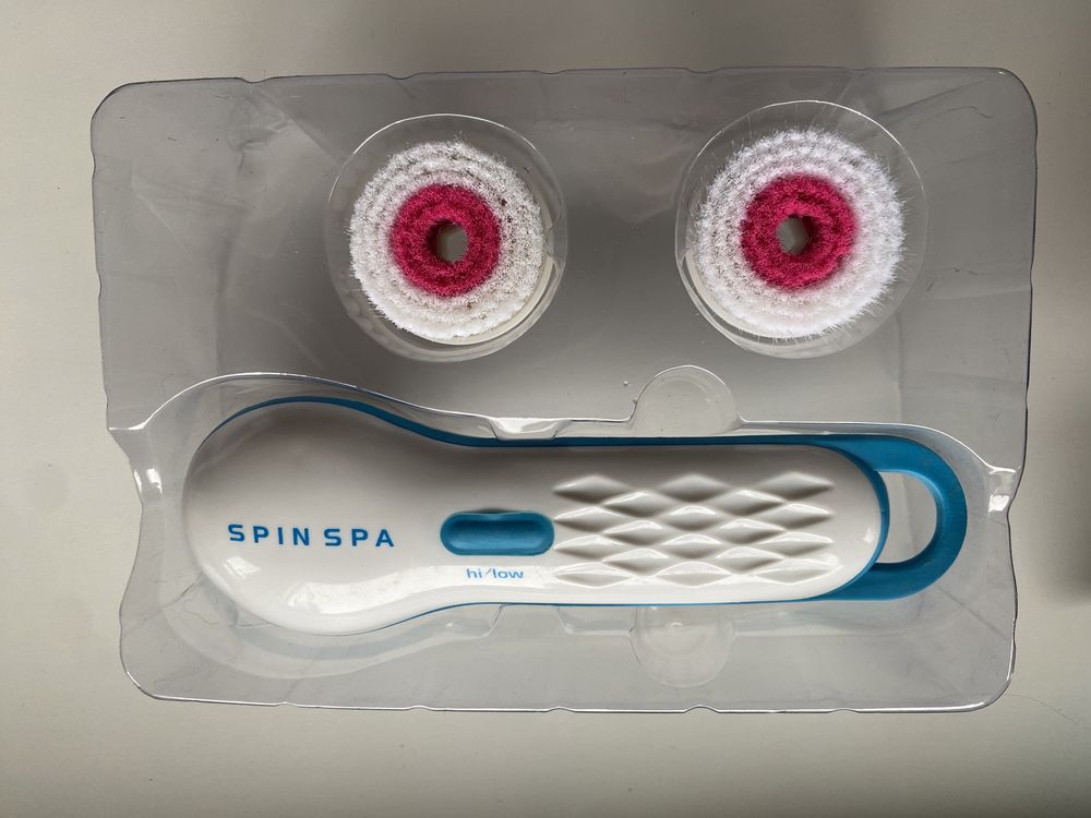 Щітка для обличчя Spin spa ( масаж, очищення обличчя)