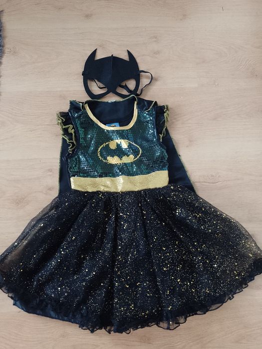 NOWY strój karnawałowy BATMANKA SUPERBOHATERKA avengers 110/116 (3)