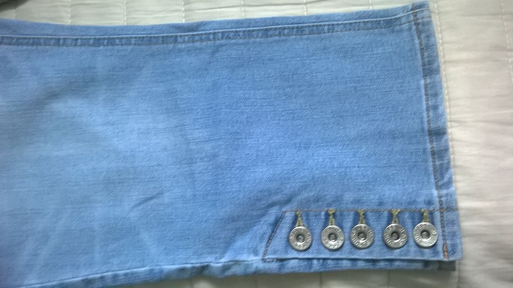 Spodnie damskie krótkie Jeans z Lykrą