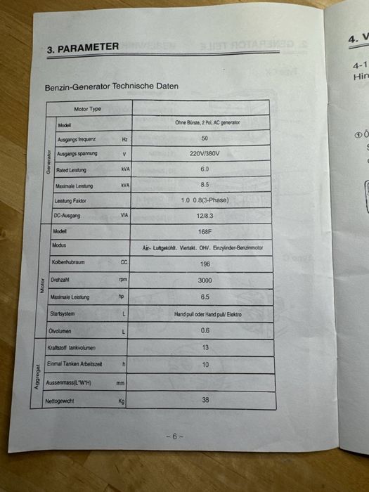 Б/У генератор з Європи