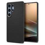Etui SPIGEN Liquid Air czarne do SAMSUNG S25 ULTRA