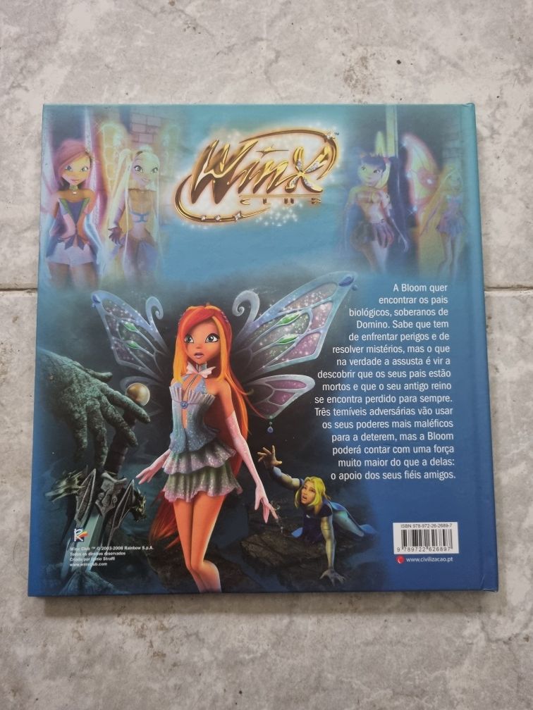 Livro  Criança- Winx