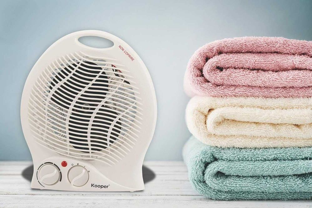 Kooper  termowentylator, biały