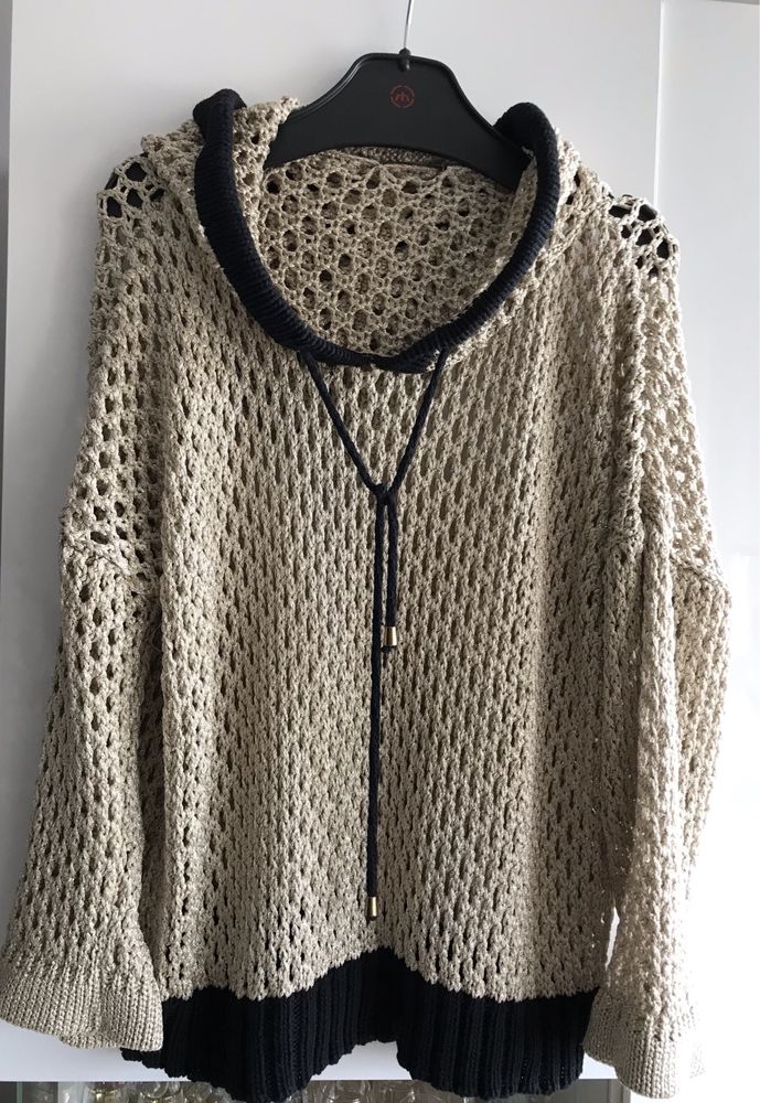 Bluza, sweter,bluzka ażurkowa,siateczka cocomore