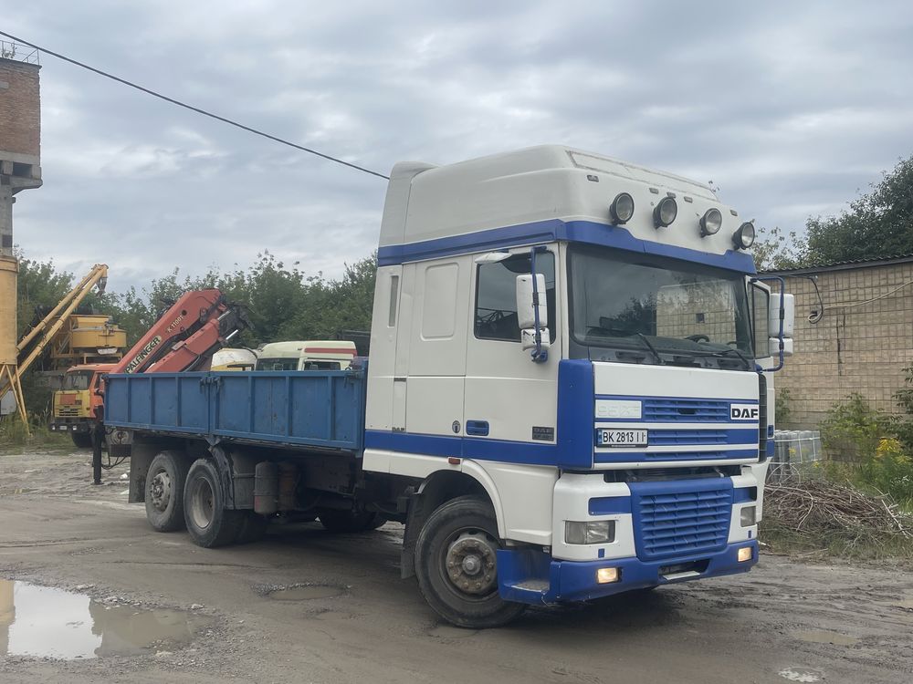 Маніпулятор DAF самоскид